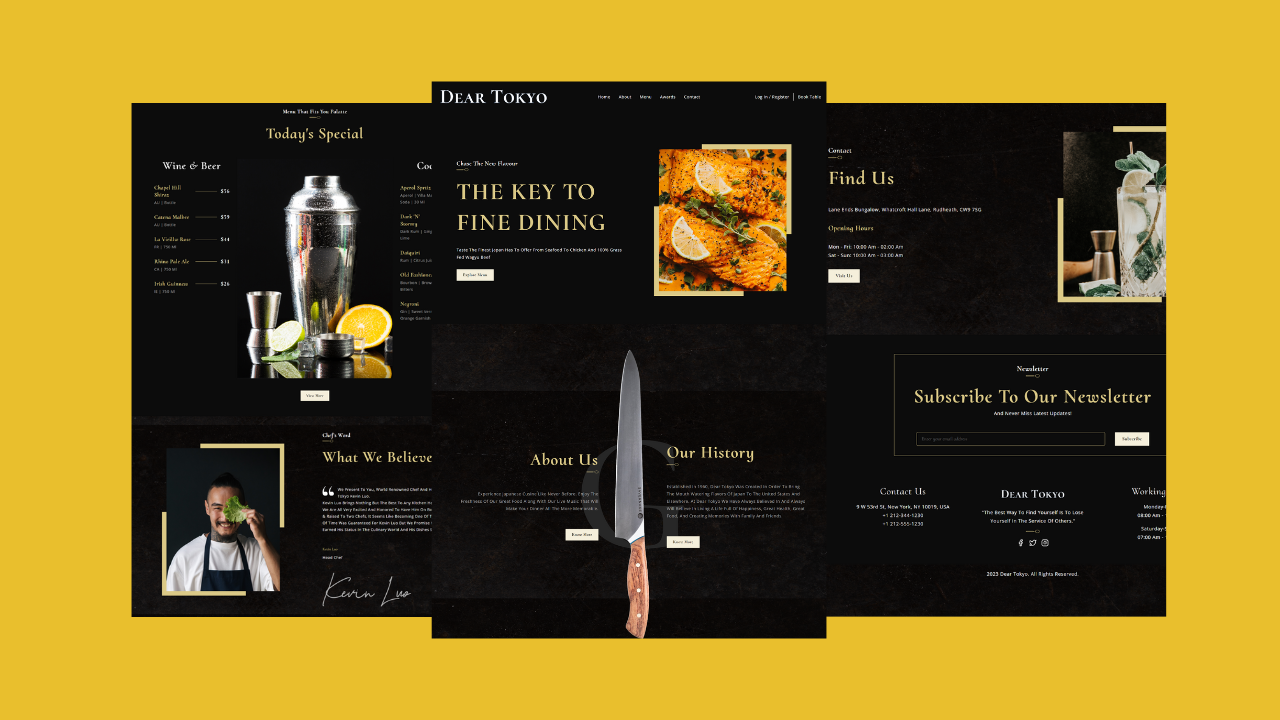 Responsive React Portfolio website with Theme Customization